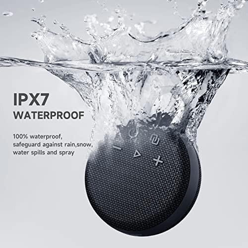Mini Bluetooth Speaker – Bluetooth 5.3 with 6956C Chipset, IPX7 Black