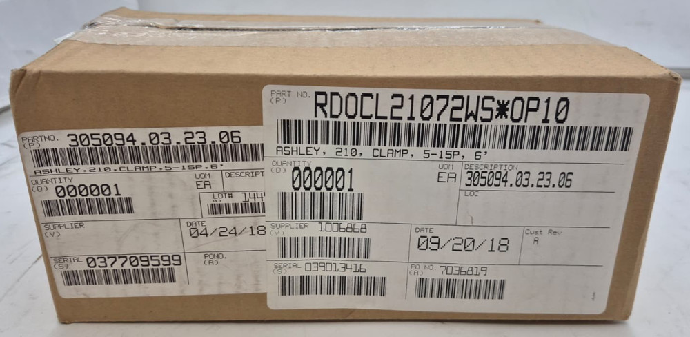 Open Box Dekko Ashley 210 Surface Power Module 5-15P 6' W/ Clamp