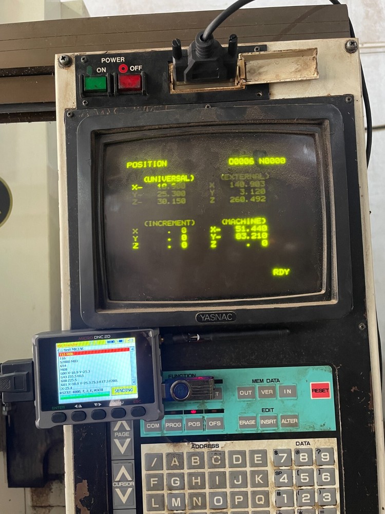 DNC Transfer device Micro DNC 2D compatible : FANUC, OKUMA, HAAS, MAKINO, ...
