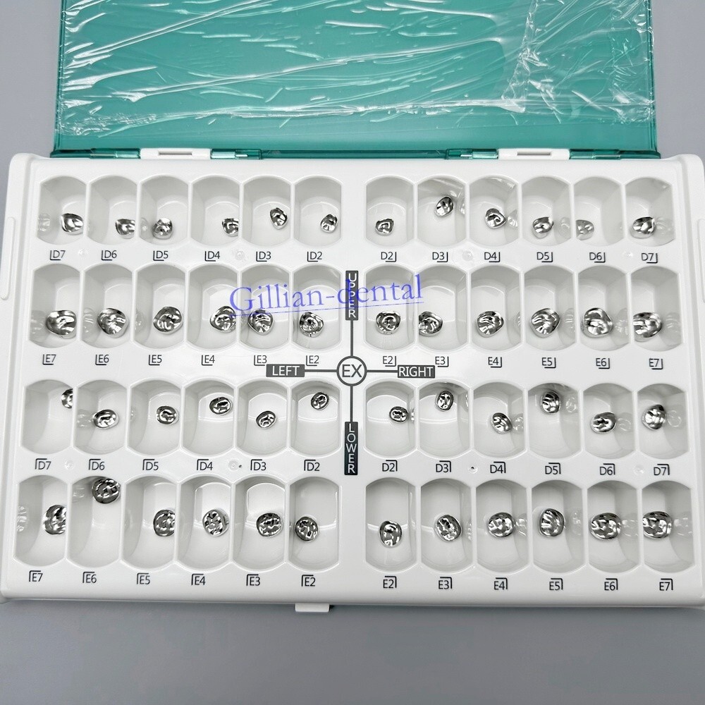 Dental Kid Primary Molar Teeth Crowns S.S Deciduous Preformed Temporary Crown