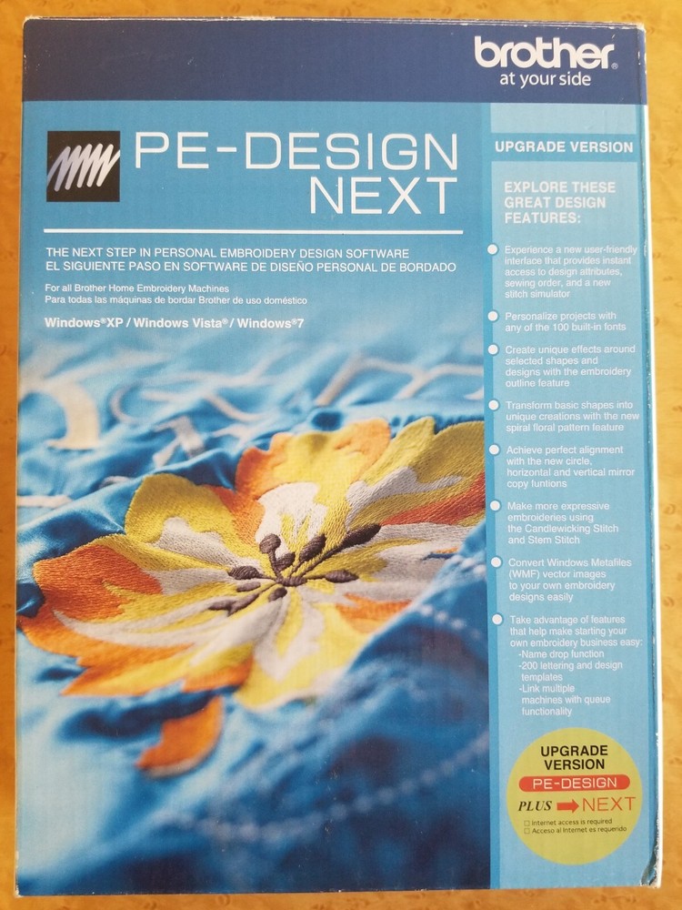 Brother PE-Design Next Digitizing Software Upgrade From PE-Design Plus