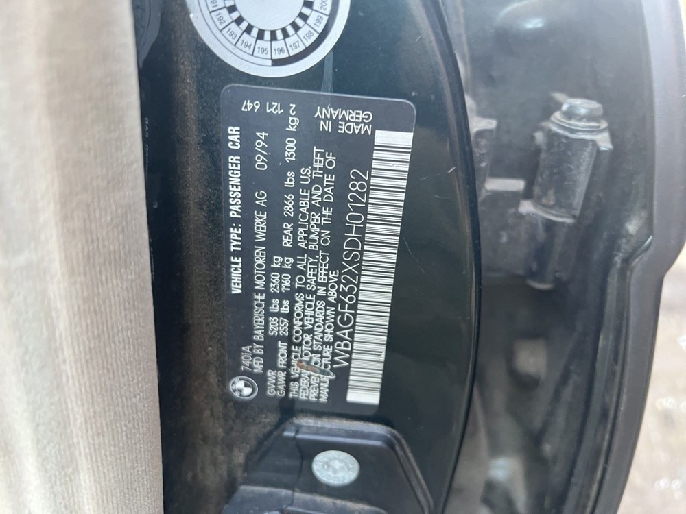 740I 1995 Wiper Arm OEM