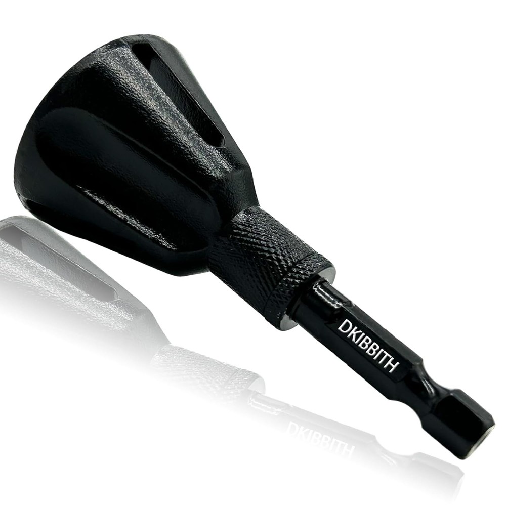 Carbide Deburring Tool, Chamfer External Edges of Threaded Rod Bolt Pipe, Remove