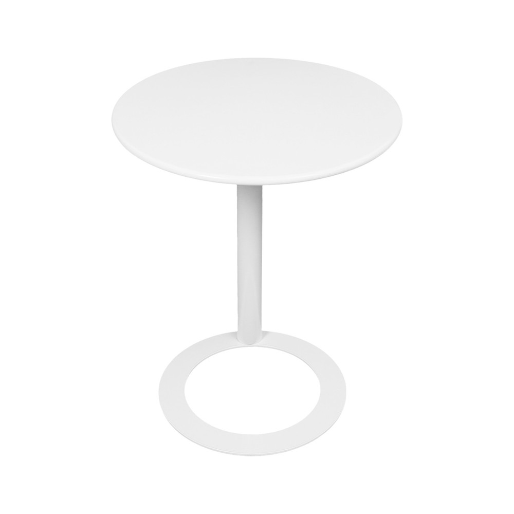 Modern Iron Side Table, Round Side Table,Freestanding Modern Coffee Table