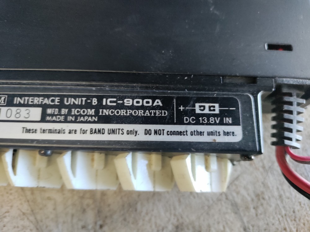 ICOM IC-900A Interface Unit B Optical Fiber Cable Remote Control System