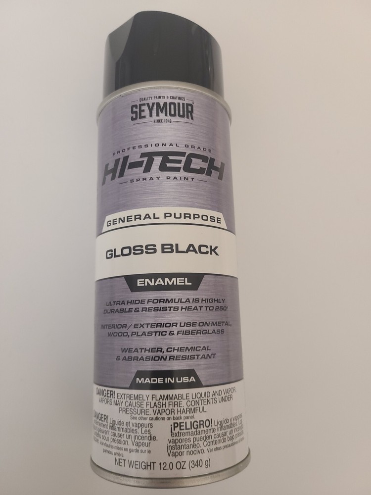 hi tech seymour gloss black paint