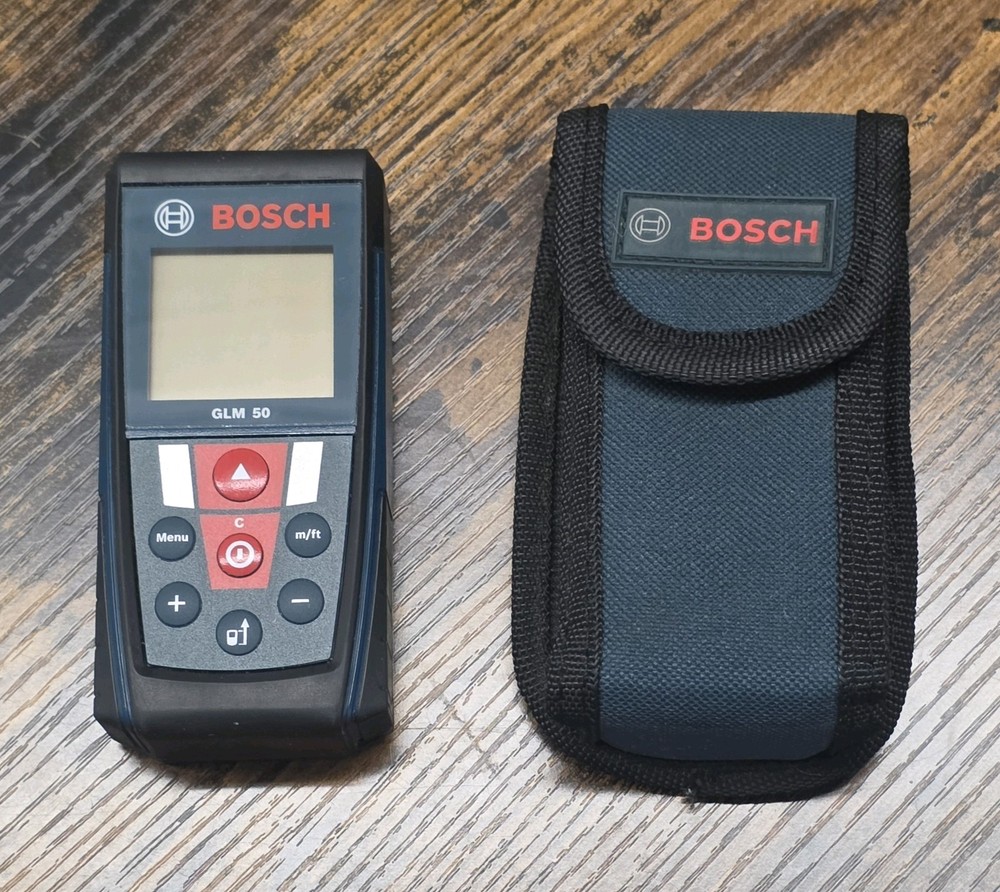 Robert Bosch GLM 50 Rangefinder With Carrying Case