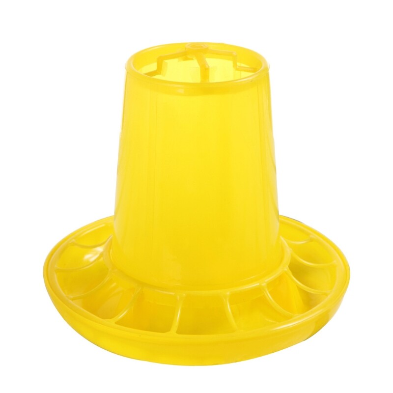 Chicken Feeders Plastic Fed Poultry Container 1kg Capacity