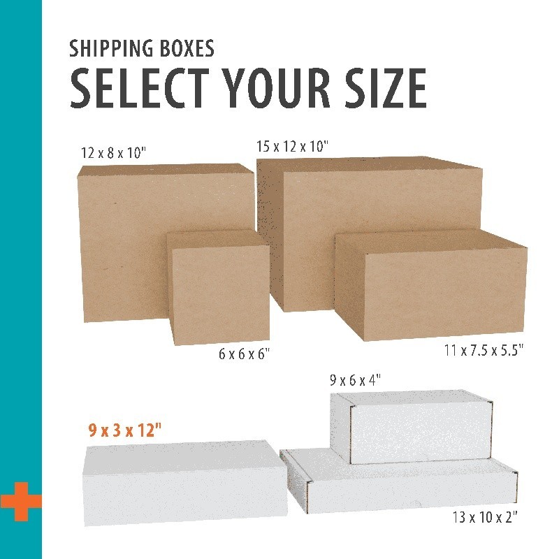 Side Loading Shipping Boxes 30 Count Durable Corrugated Mailers Secure Shipping