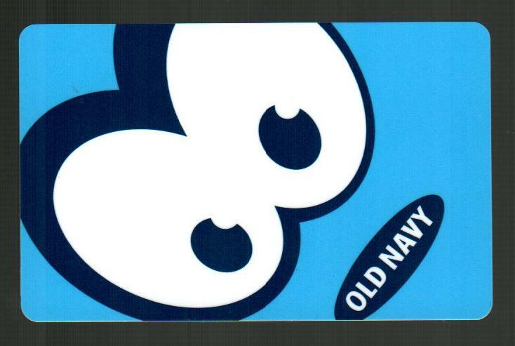 OLD NAVY Big Google Eyes ( 2009 ) Gift Card ( $0 )