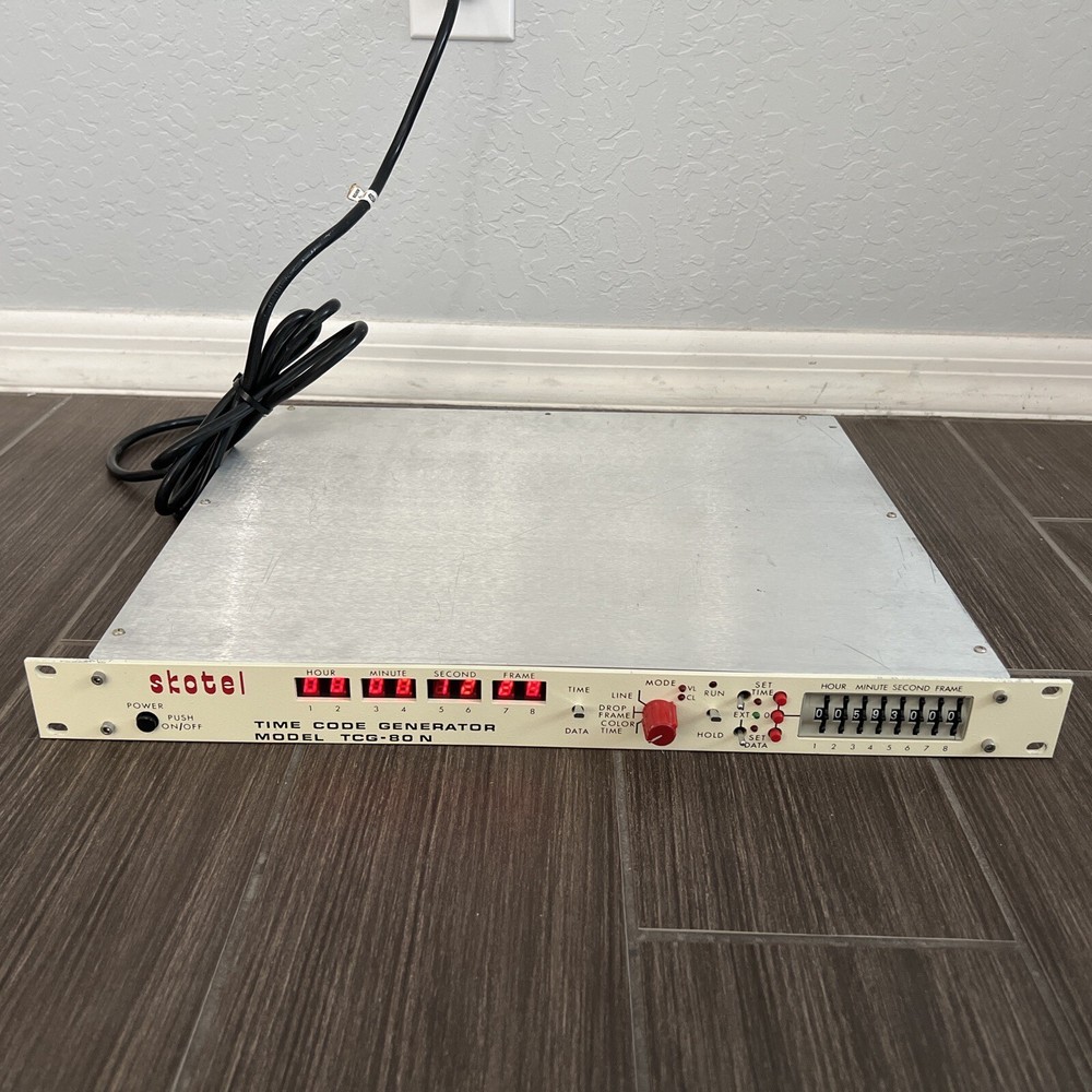 Vintage Skotel Time Code Generator Model TCG80 N