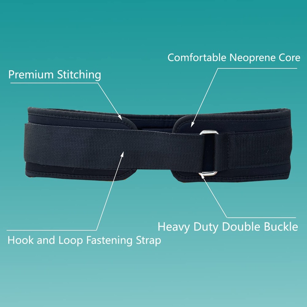 CORECISE Weighted Training Waist Belt for Pulling Sled and Tires,Workout Belt...