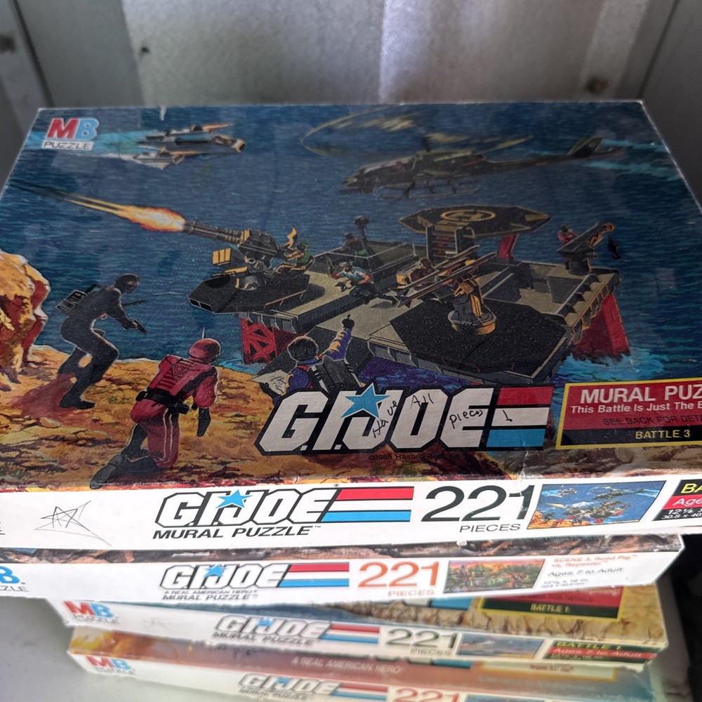 Vintage G.i. Joe Puzzles