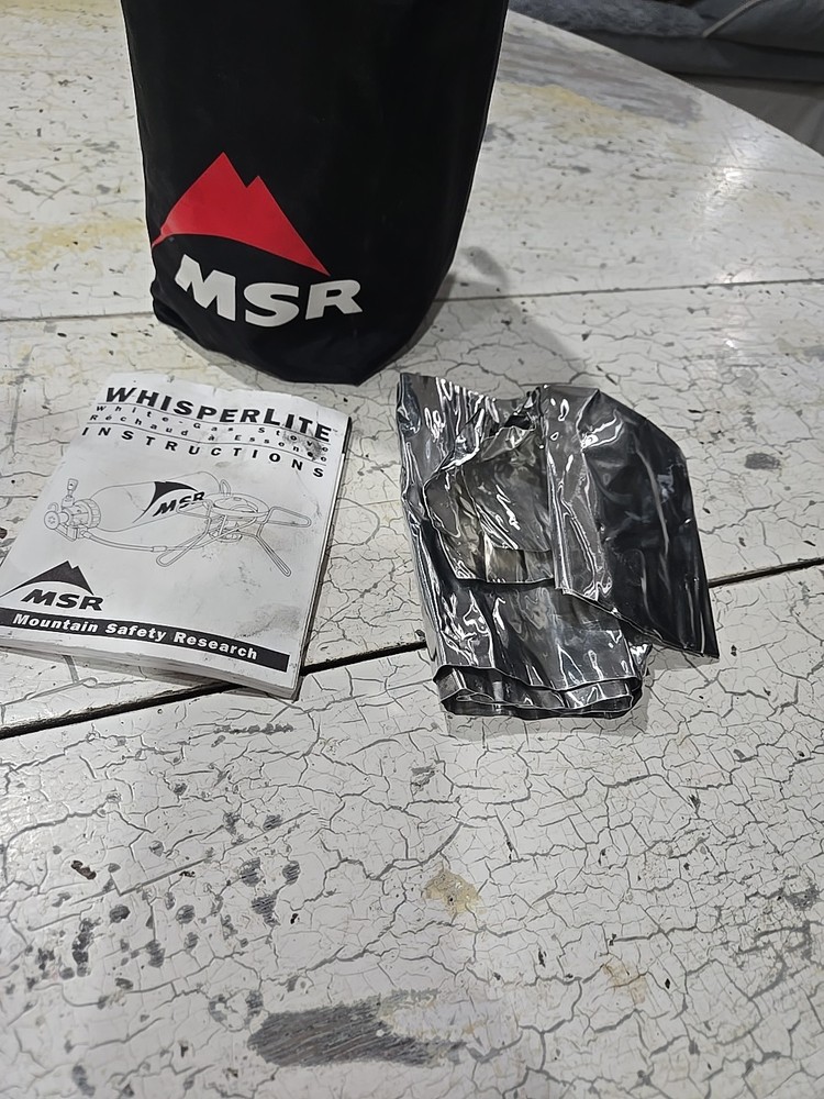 MSR WhisperLite camping stove Used