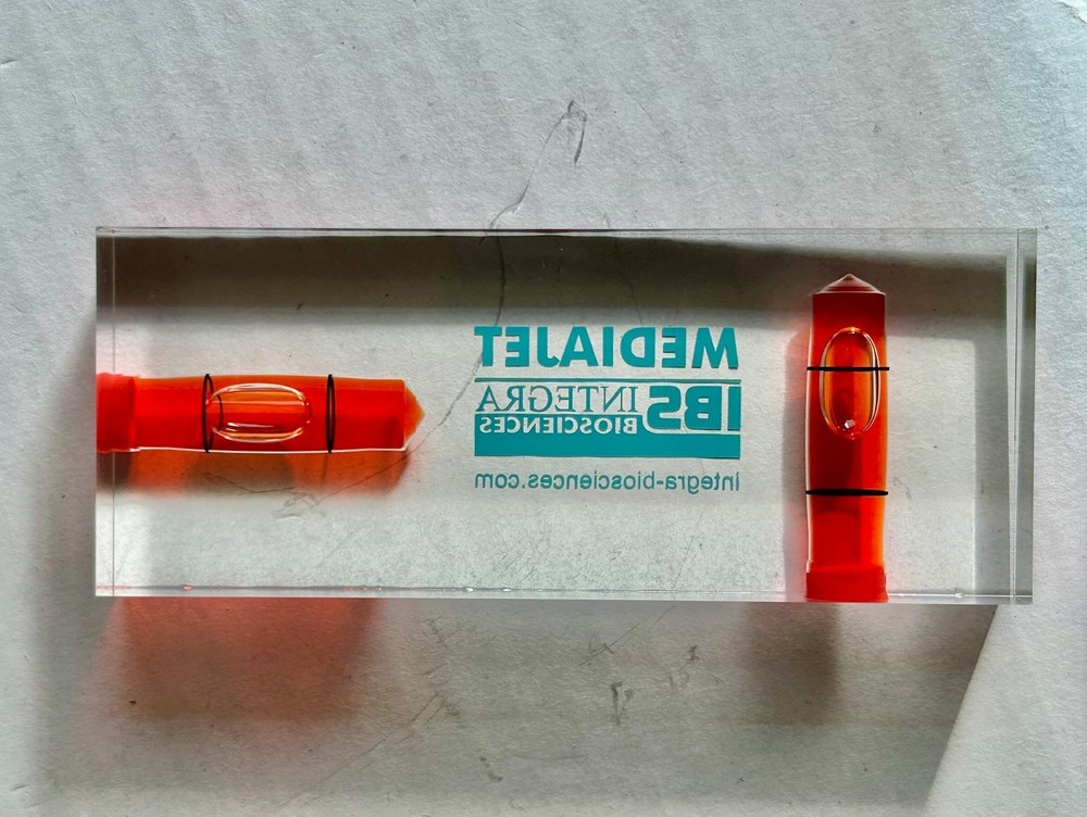 Mini Level High Accuracy Transparent Block Two Direction