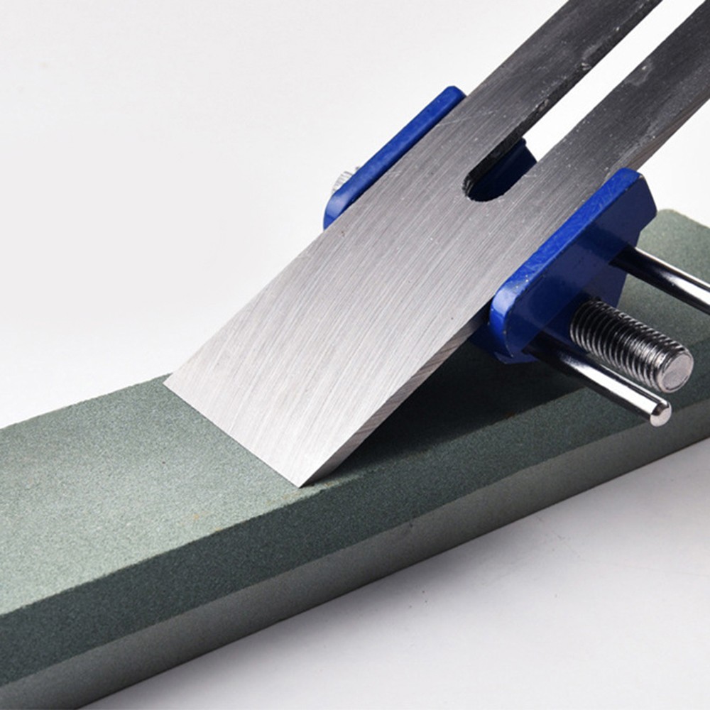 Chisel Plane Blade Sharpening Guide Jig Adjustable Angle Tool for Woodworking