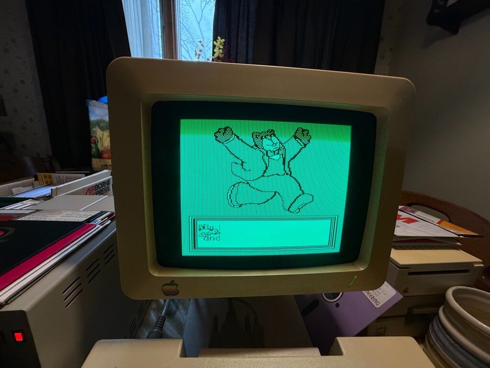 Apple 5.25 Software - STICKYBEAR WORD PROBLEMS - tested to work on Apple 2c