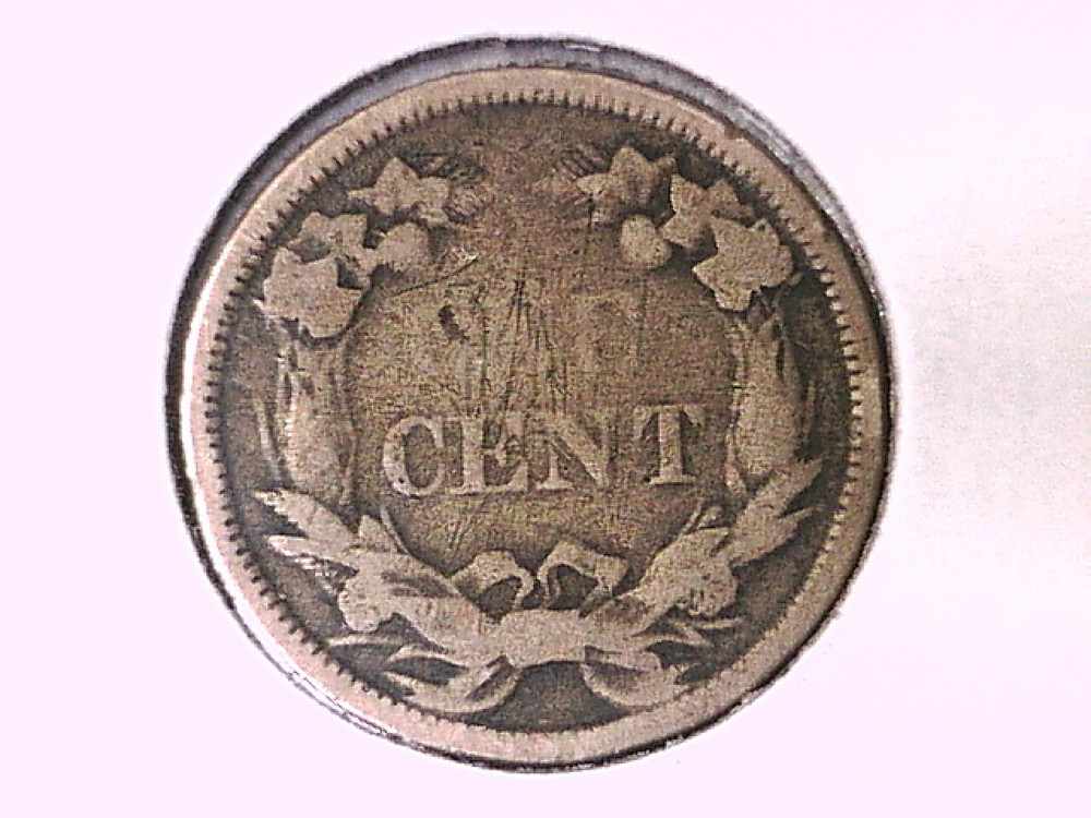 1858 Flying Eagle Cent Genuine Raw Ungraded 00271