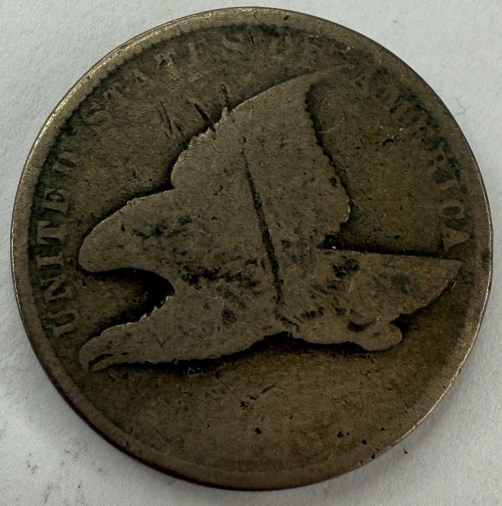 1858 Flying Eagle Cent Exact Coin Imaged #FLY97