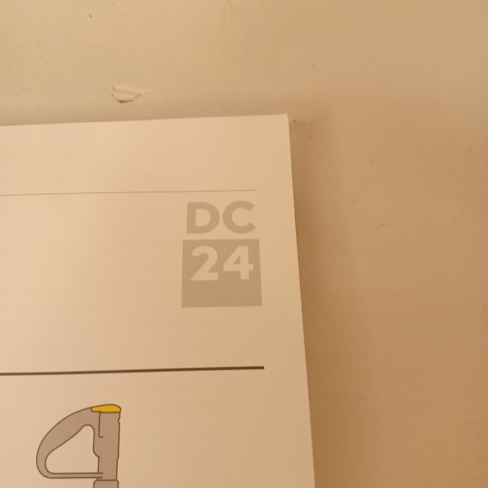 Operating Manual Booklet Assembly Instructions Only Dyson DC24