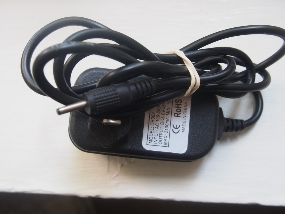 2.5mm Replacement AC Wall Charger Pyle Astro 9'' Android PTBL93BCD Tablet