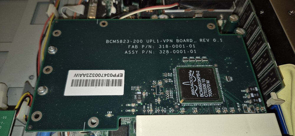 ServGate EdgeForce Plus SG230, FIREWALL / VPN NETWORKING , POWERS ON ,SOLD AS IS