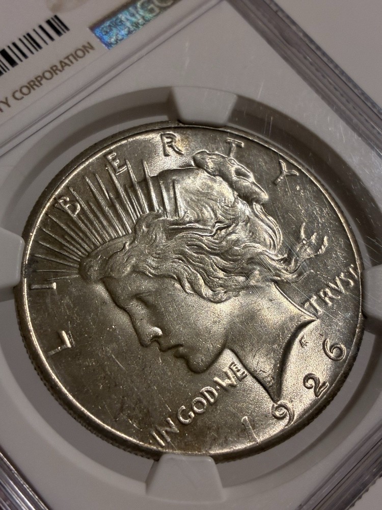1926-P Peace Dollar NGC AU58
