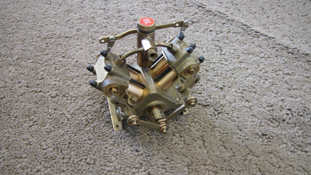 Saito model marine steam engine V4PR