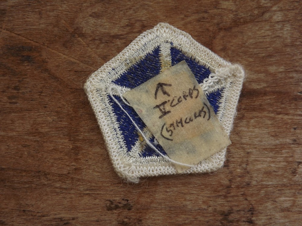 5th Corps Patch, Merrowed Edge - INV# C264