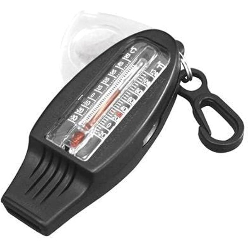 Coghlan's Four Function Whistle Thermometer, Magnifier, Compass red new US
