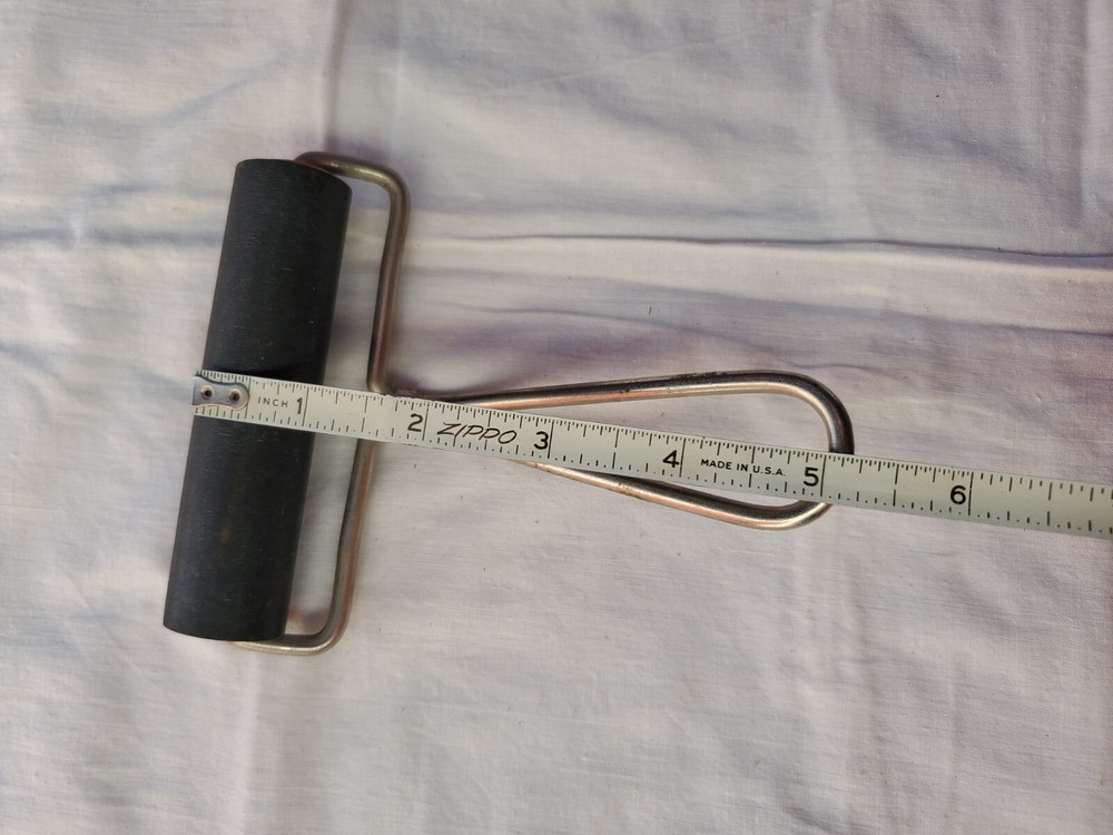 Brayer Speedball Vintage - Block printing Roller Tool without box