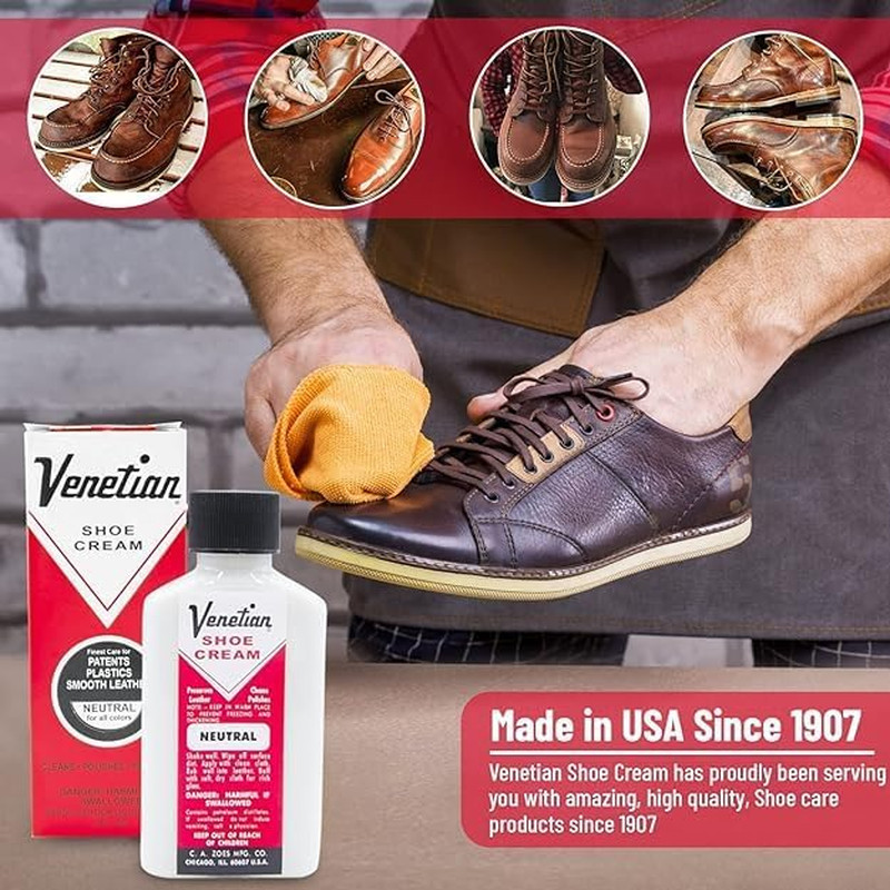 Shoe Cream, 3 Ounces, Neutral