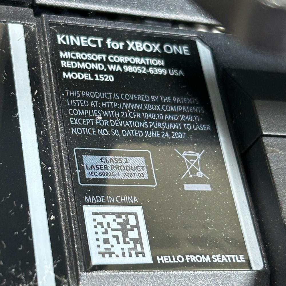 Microsoft Xbox One Kinect Camera Motion Sensor Bar OEM Model 1520