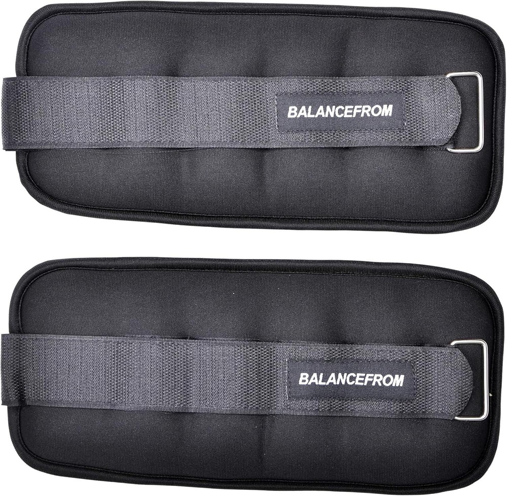 Ultra-Comfortable Adjustable Ankle Weights, 1-20LBS - Ideal for Home Workouts