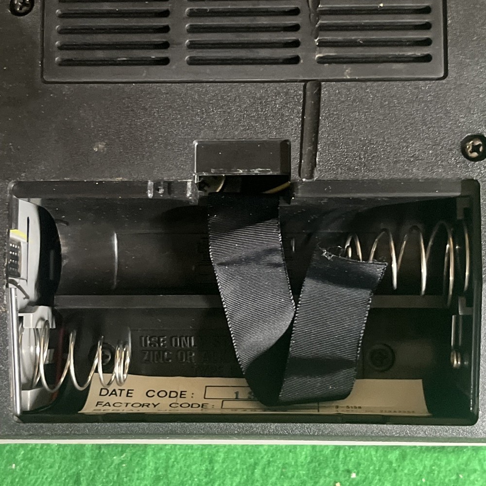 GE 3-5158B Vintage Computer Program Data Recorder Cassette Player Tested @6B