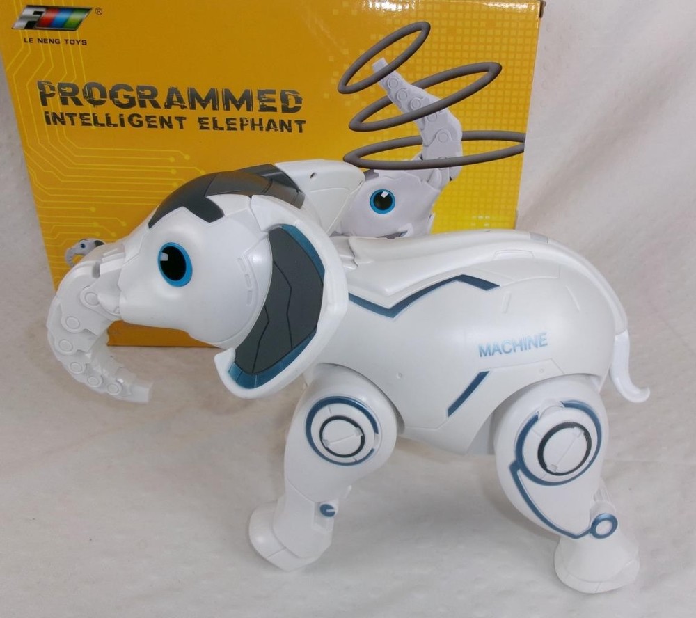 CODO PROGRAMMABLE & INTERACTIVE ELEPHANT 7 VOICE COMMANDS BY JUPITER CREATIONS