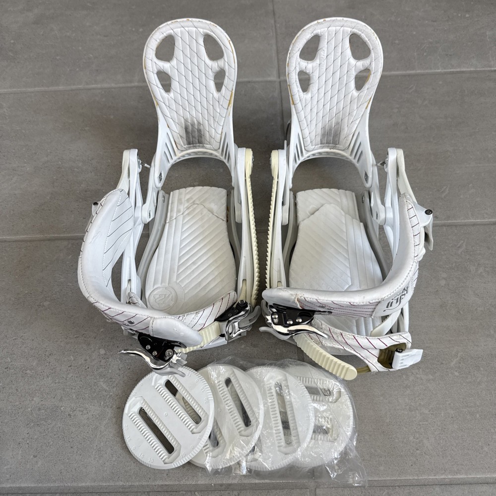K2 Tryst Women’s White Binding Size M Harshmellow Ultimate Damping