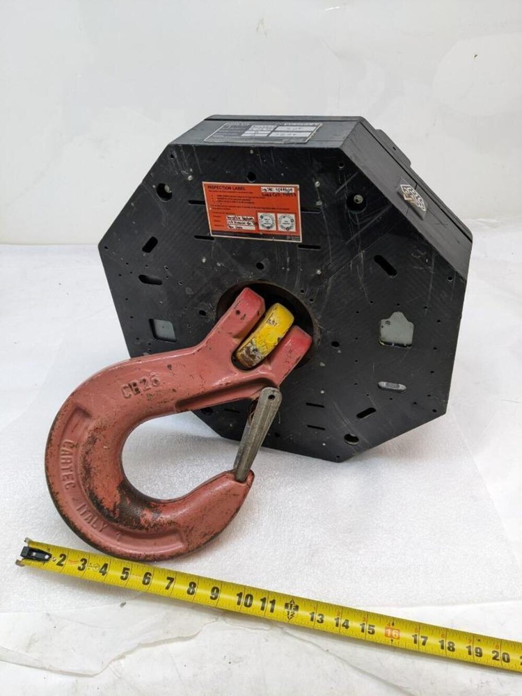 VERSATILE NATURES AI CRANE DATA HAWK EYE UNDER HOOK ATTACHMENT 20T LOAD H1