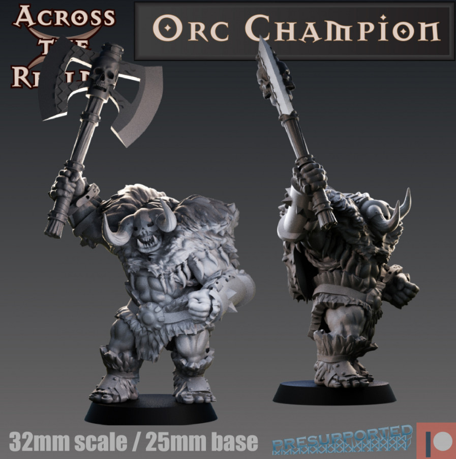 DnD Orc Champion