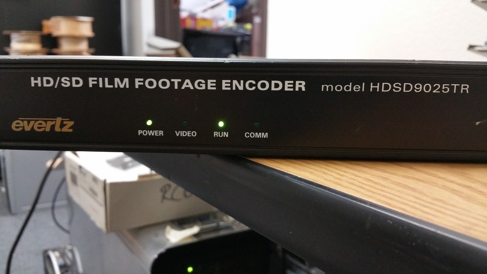 EVERTZ HDSD9025TR FILM FOOTAGE ENCODER HD-SD-9025-TR
