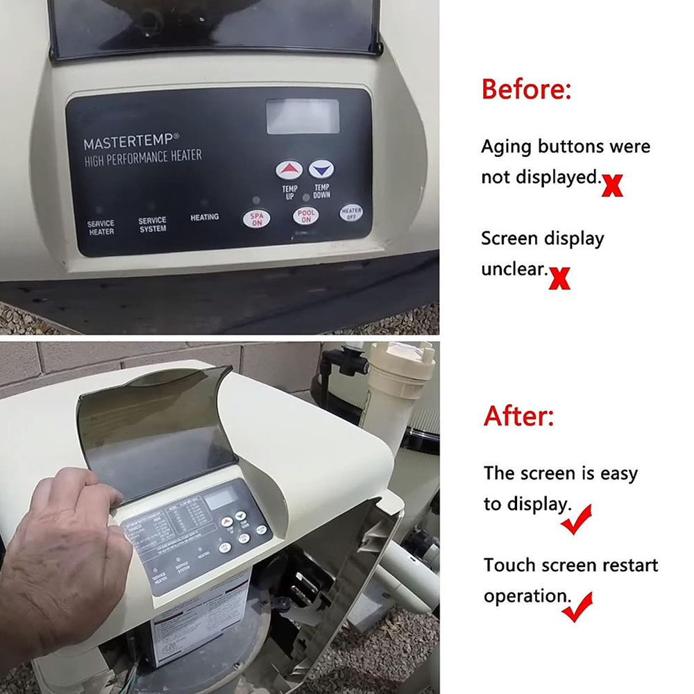 Replacement For Pentair 472610Z Switch Membrane Pad for MasterTemp Heater Pool