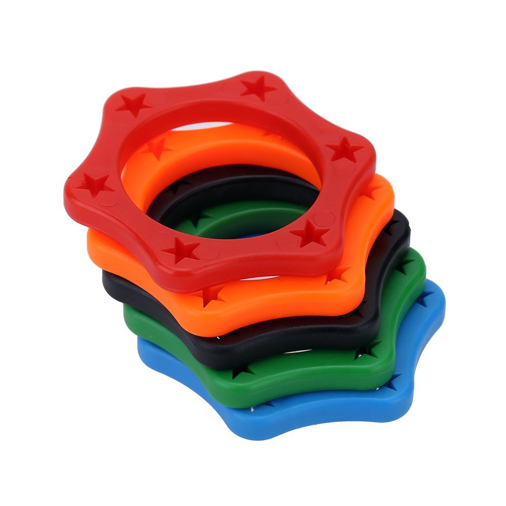 5pcs Rubber Wireless Handheld Microphone Anti-Rolling Protection Ring,Wireles...
