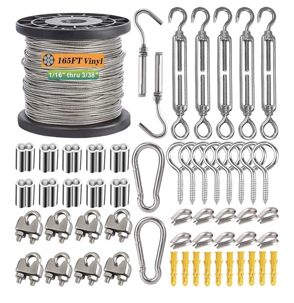Roxanned 165’ String Light Cable Kit