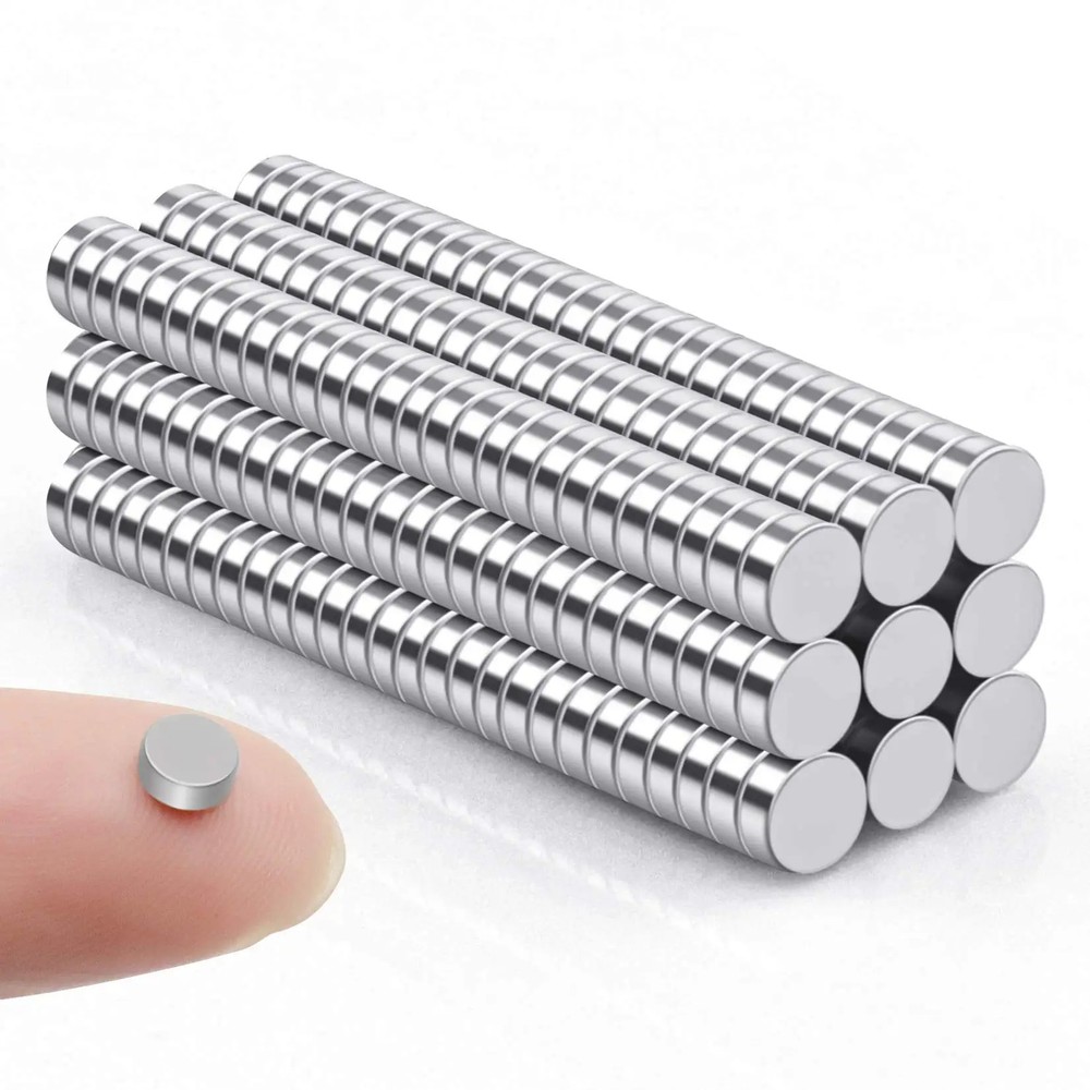 Super Powerful Disc Magnets - 50/100/200 Pieces for Fridge & DIY Projects