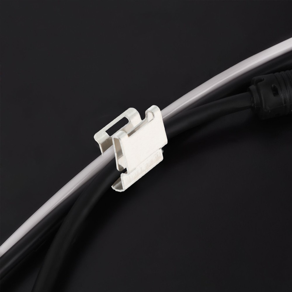 30pcs Durable Solar Cable Wire Clamp Stainless Steel Solar Panel Cable Clip