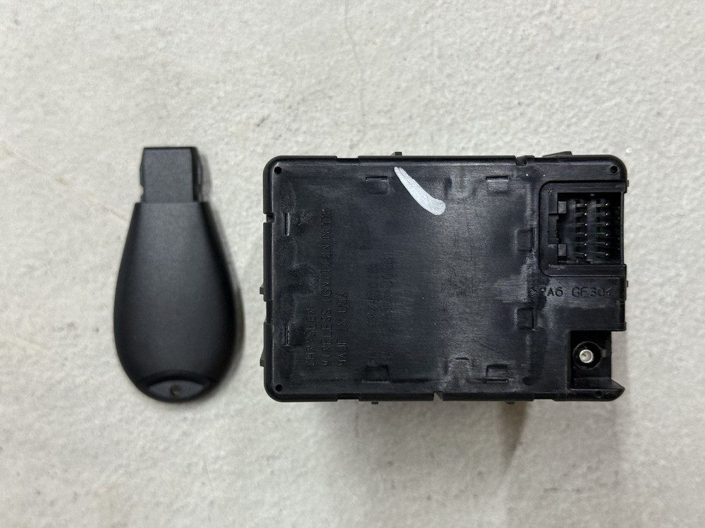 Dodge Chrysler Jeep Wireless Ignition Switch Module +Key 68105738 VIN PROGRAMMED