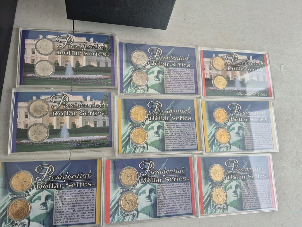 PRESIDENTIAL DOLLAR SERIES WITH BOX