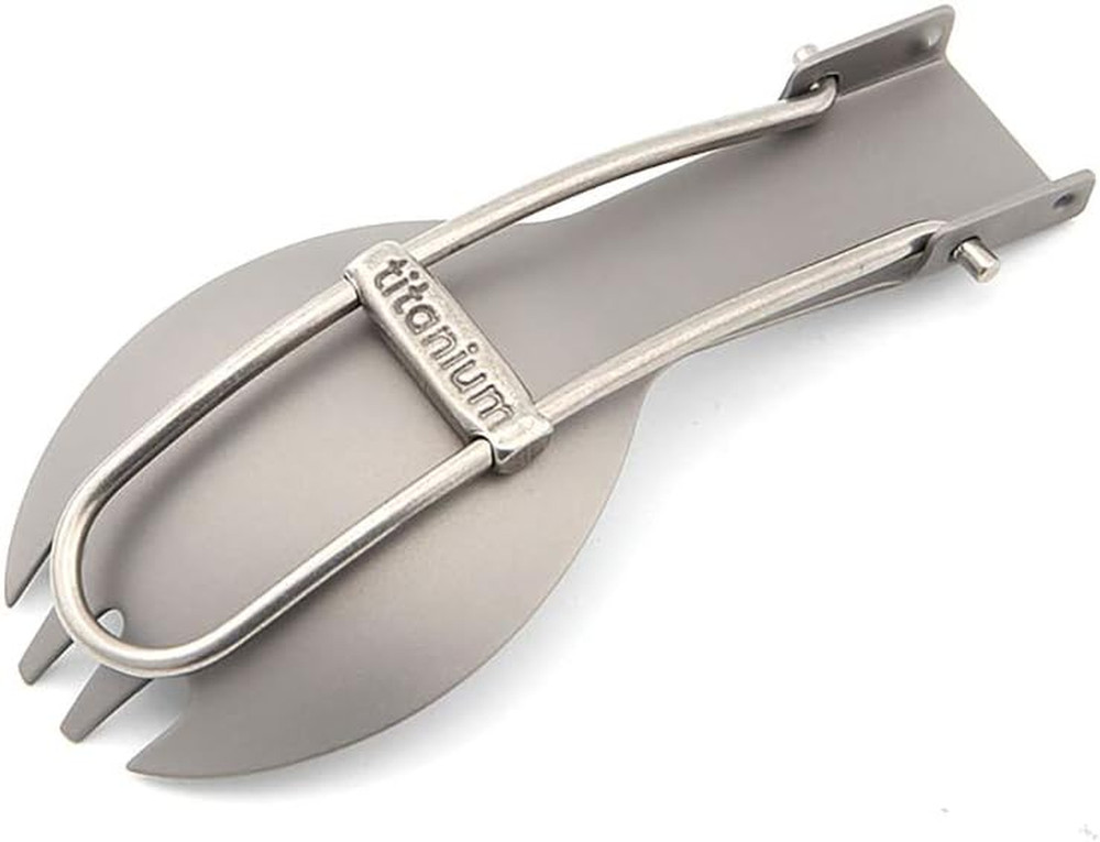 Titanium Folding Spork