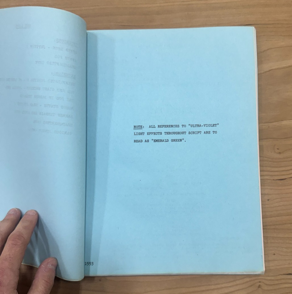 Lost in Space "Flight into the Future" Bob May's Script - Irwin Allen Sci Fi TV