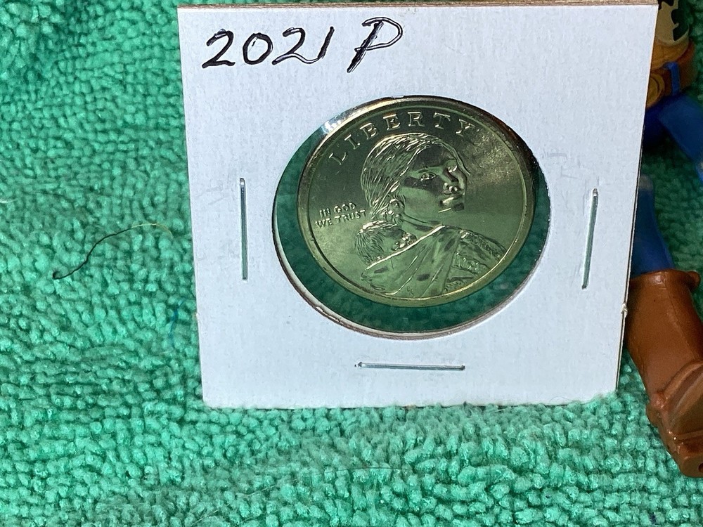 2021 P & 2021 D 1💰SACAGAWEAS UNCIRCULATED